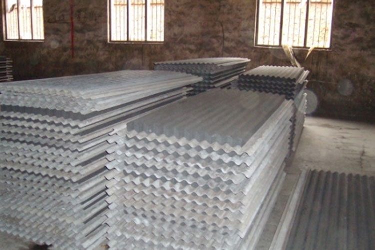 Fiber cement corrugated roof sheet producing plant